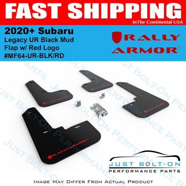 Rally Armor for 2020-24 Subaru Legacy UR Black Mud Flap