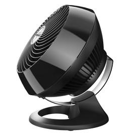 Vornado 560 Whole Room Air Circulator, Medium Floor 4 Speeds, Adjustable Tilt, Easy to Clean, Quiet Fan for Home, Office, Bedroom, Black