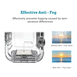 FloraVigo Magnetic Waterproof Case for DJI Osmo Action 5 Pro Action 4/3 Camera Underwater Case Protective Cover, Support 60M Deep Diving and Snorkeling