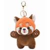 Kagaminodo Red Panda Keychain, Plush, Cute, Mini, Small Animals