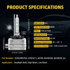 RDYCT D3S Xenon HID Headlight Bulbs 35W 6000K Bright Diamond
