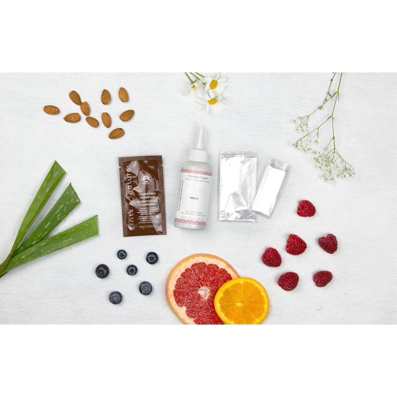 Tints of Nature Burgundy Semi-Permanent Henna Cream Hair Colour Natural