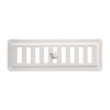 Adjusted Metal Air Vent Grate Powder Coated in White RAL