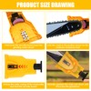 Universal Chainsaw Sharpener, Chainsaw Sharpener, Portable Chainsaw Tooth Sharpener for