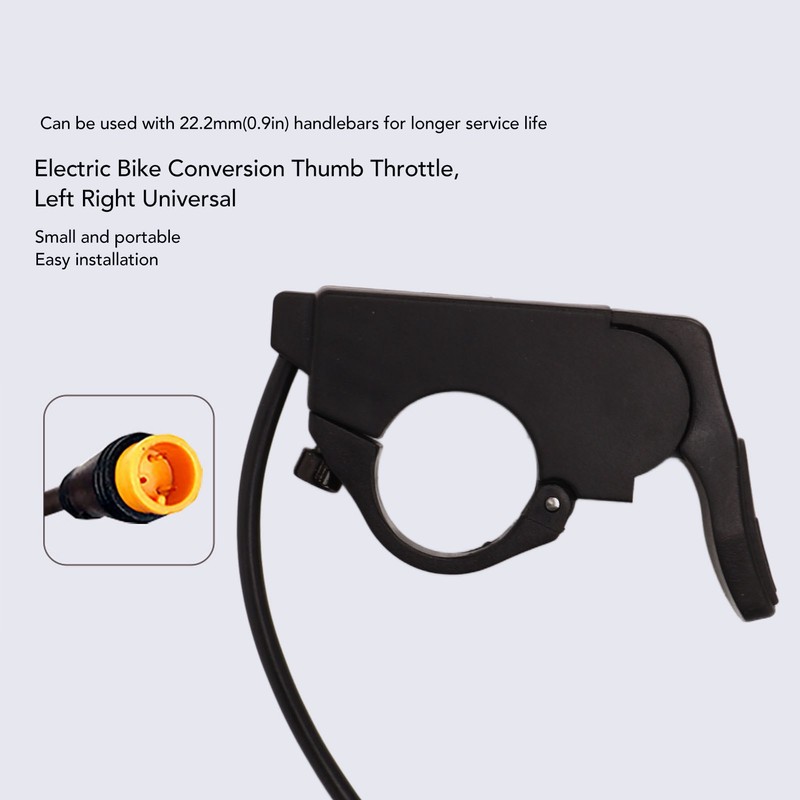 109R Electric Bike Conversion Thumb Throttle Left Right Universal Quick
