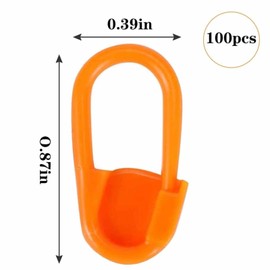 Stitch Markers Knitting, 200PCS Colorful Knitting Stitch Markers Knitting Markers Stitch Markers Clips for Beginner to Expert Knitters and Crocheters Knitting Accessories