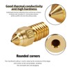 KOYOFEI 20PCS Brass Nozzles for Ender 3 V3 SE, 3D