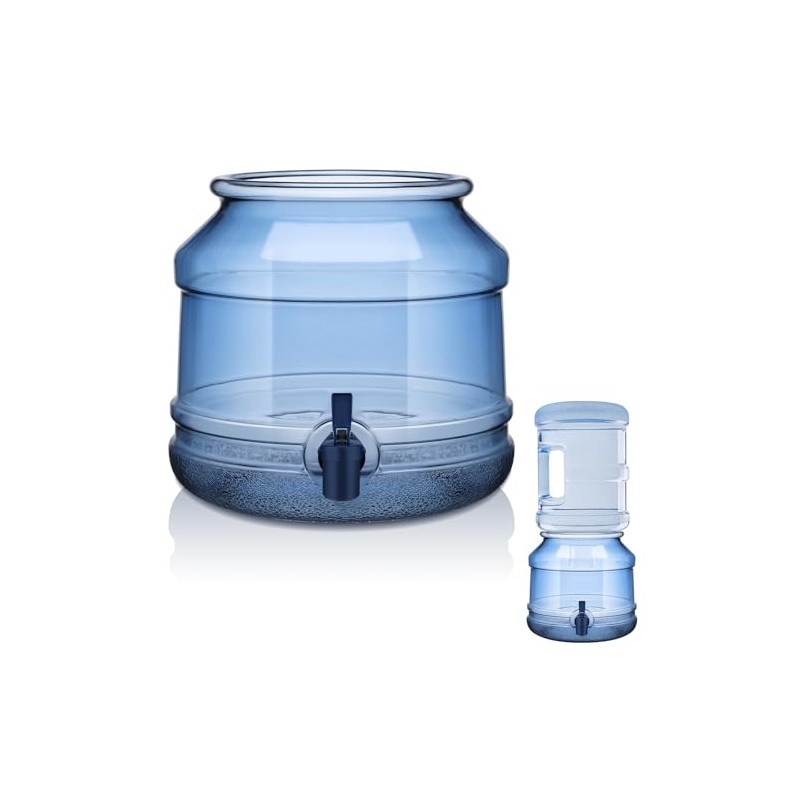 GlikCeil 5 Gallon Water Jug Dispenser Base with Spout for