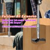 ASNOMY 7 Inch Extra Long Ship Auger Extension Forstner Bit