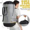 Laundry Bag for College, 115L Heavy Duty Laundry Backpack with