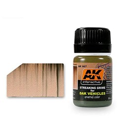 AK Weathering AK067 Streaking Grime for Afrika Korps Vehicles (35ml)
