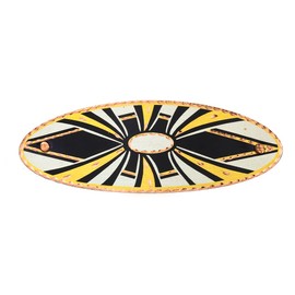 Artisan Handmade Copper Oval Shape Art Deco Stylish Hairclips- Copper French Barrettes with Silver Backing No Slip Grip Art Deco Hair Accessories