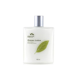 Man with a flower Homme lotion box missing / 옴므 로션 단상자 없음