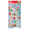 Global Gift Scene to decorate - 3D foam stickers Christmas