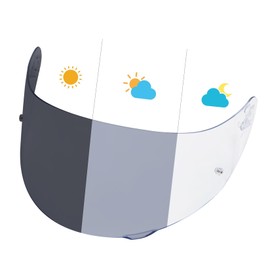 PSLER Photochromic K1S Visor - K1 Helmet Visor, K3 SV Photochromatic Visor, K5 Face Protection Replacement for K1/K1S/K3 SV/K5, Photochromic