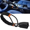 Upgraded car Steering Wheel Lock with Alarm Function, seat Belt