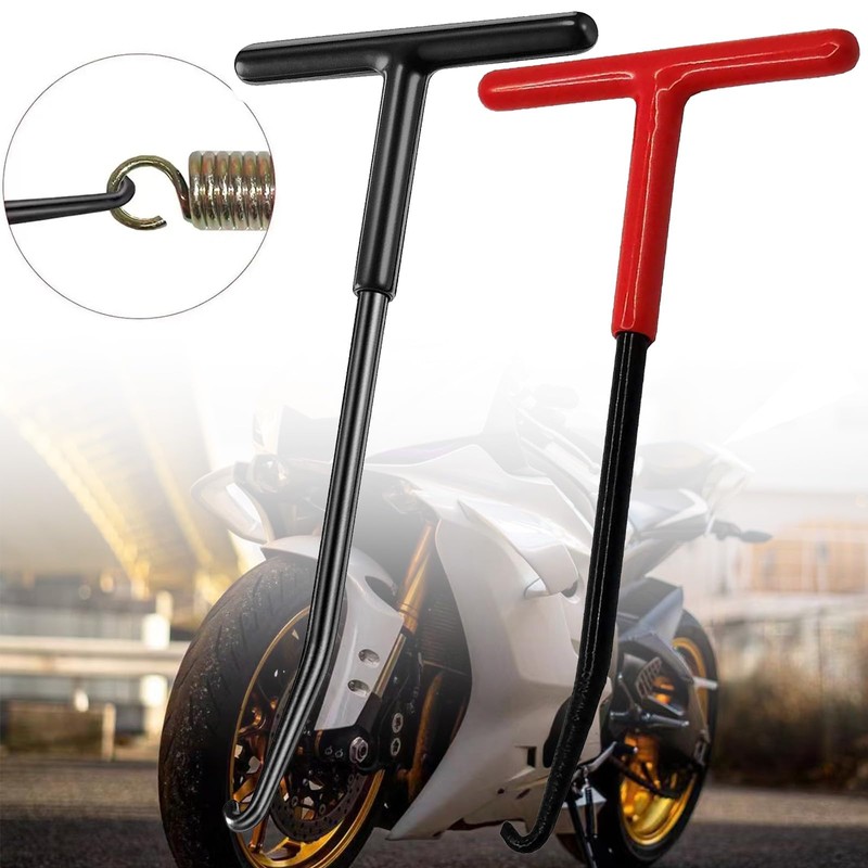 Exhaust Spring Puller Tool Motorcycle Exhaust Spring Hooks, T Shaped