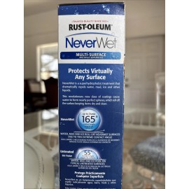 Rust-Oleum (2 Cans) Rust-Oleum Never Wet Multi Surface Liquid Repelling Frosted Clear NEW