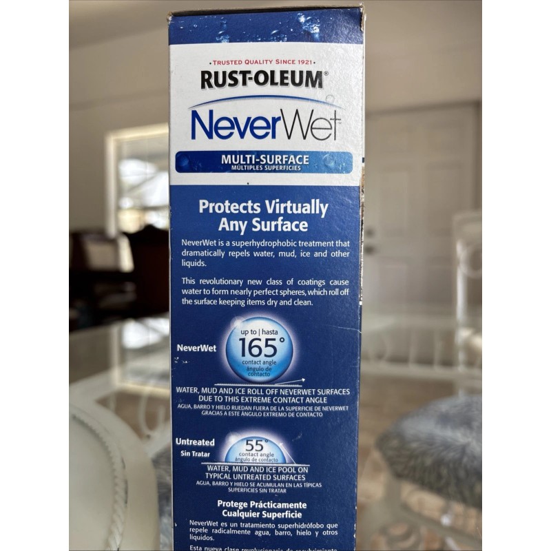 Rust-Oleum (2 Cans) Rust-Oleum Never Wet Multi Surface Liquid Repelling