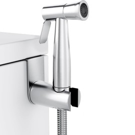 Bidet Hand Shower, Hand Held Bidet Sprayer Stainless Steel Sprayer with 59 inches Hose and Hook Toilet or Wall Mount Bidet Toilet Attachment