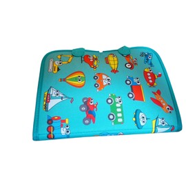 Busy Board - 8in1 Preschool Eary Learning Educational Travel Toys with Life Skill, Alphabet, Number, Shape, Color, Animal and Weather - Gifts for Toddlers Quiet Book, Montessori Learning (Sea Green)