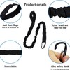2 Pcs Kayak Paddle Leash with Carabiner - Stretchable Paddle
