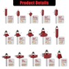 CSOOM 30pcs Professional Woodworking Router Bit Set with Carbide Trimmers