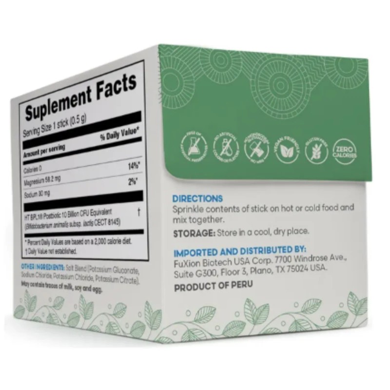 FuXion Probix Suplemento Postbiotico (10 Billion CFU) Con Magnesio 28