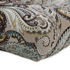 Pillow Perfect Paisley Indoor/Outdoor Sofa Setee Bench Swing Cushion with