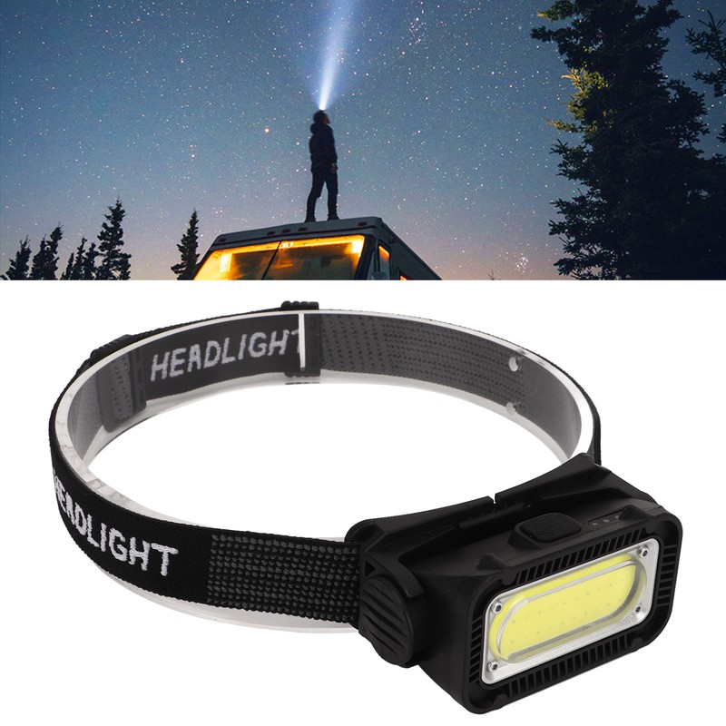 K371 Floodlight Rechargeable Headlamp with Red Source LED Headlamp for