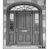 TERF® 250mm X 80mm Traditional Type Face Fix Letter Plate