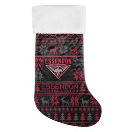Essendon Bombers AFL Footy Christmas Stocking