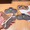 WOMLEX PU Leather Glasses Case Sunglasses Case Portable Glasses Case,