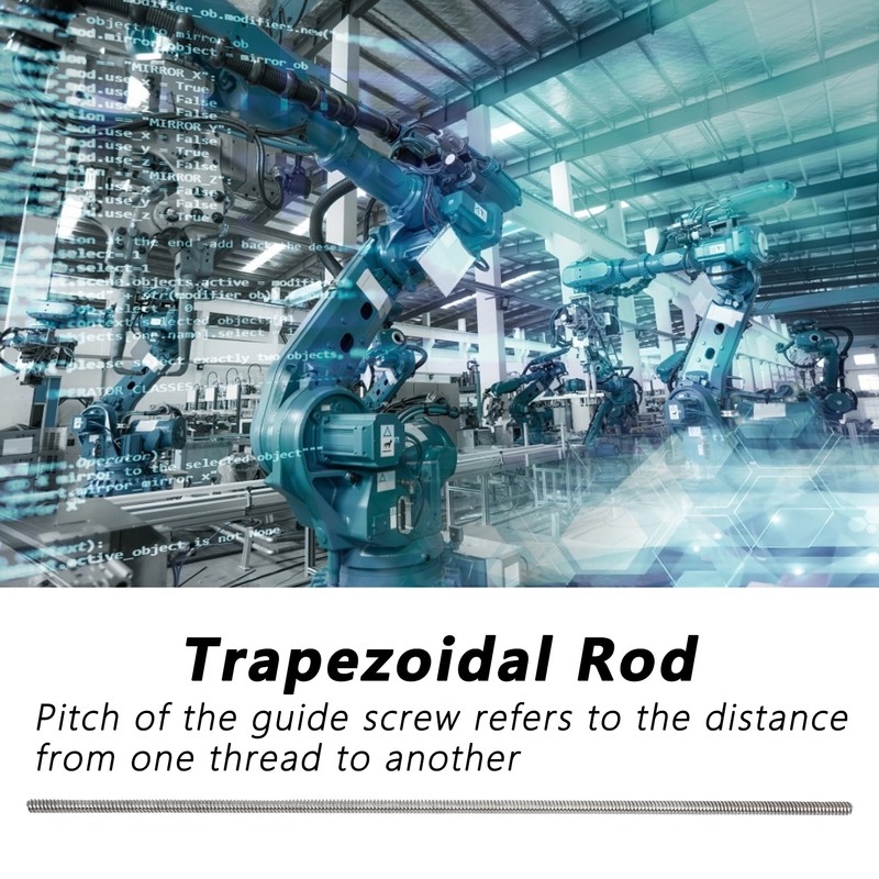 CNC Screw Guide Trapezoidal Rod 3D Printer Accessories Industrial Control