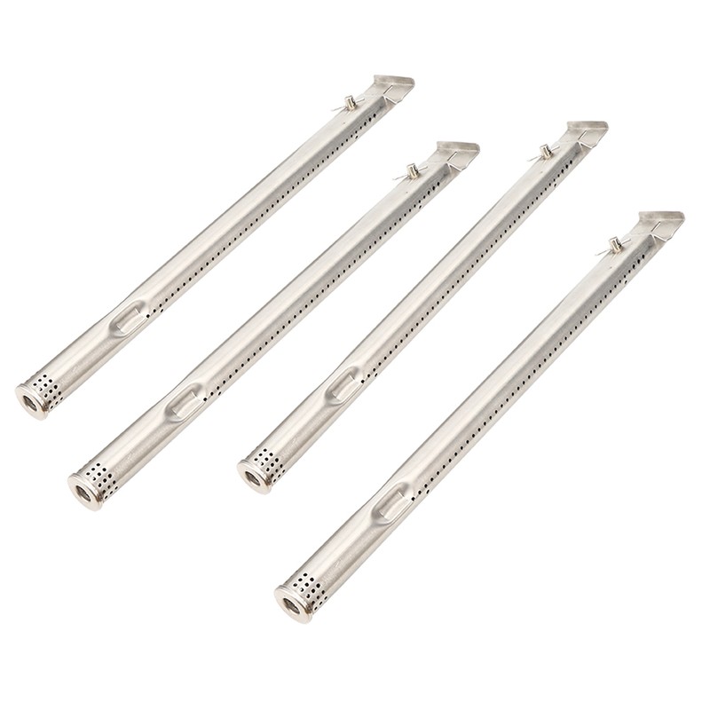 4Pcs Stainless Steel Grill Burners Tube Replacement Accessories Fit for