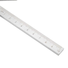 Center Scribe Gauge, 100*70mm Gauging High Accuracy Center Gauge Round Bar Marking Center Finder Angles Measuring Tool
