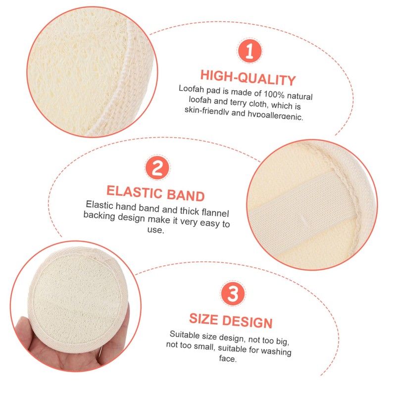 Mobestech Pcs Face Cleaning Pads Makeup Puff Multi-function Reusable Pads