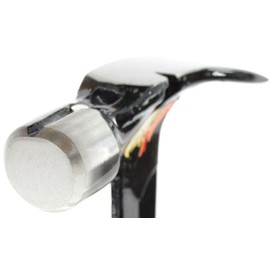 Estwing Ultra Series Hammer - 15 oz Short Handle Rip Claw with Smooth Face & Shock Reduction Grip - EB-15SR