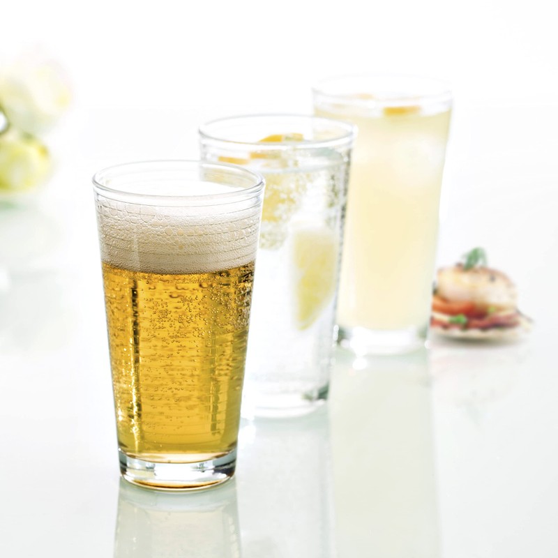 Fortessa Basics Arcade Everyday 12 Pack Set Glassware Kitchen and