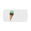 'Double Scoop Ice Cream Cone' Pill Box with Tablet Splitter