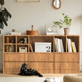 Abyssaly Wood Contact Paper, Wood Grain Peel and Stick Wallpaper for Cabinets,Self Adhesive Waterproof Wood Vinyl Wallpaper for Countertop Furniture Drawer Shelf Liner Wall 17.7 in X 393 in