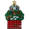 Kubla Crafts Nativity Fabric Advent Calendar