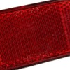 Jowxsx Red Bicycle Safety Warning Reflector Lens for Rear Carrier
