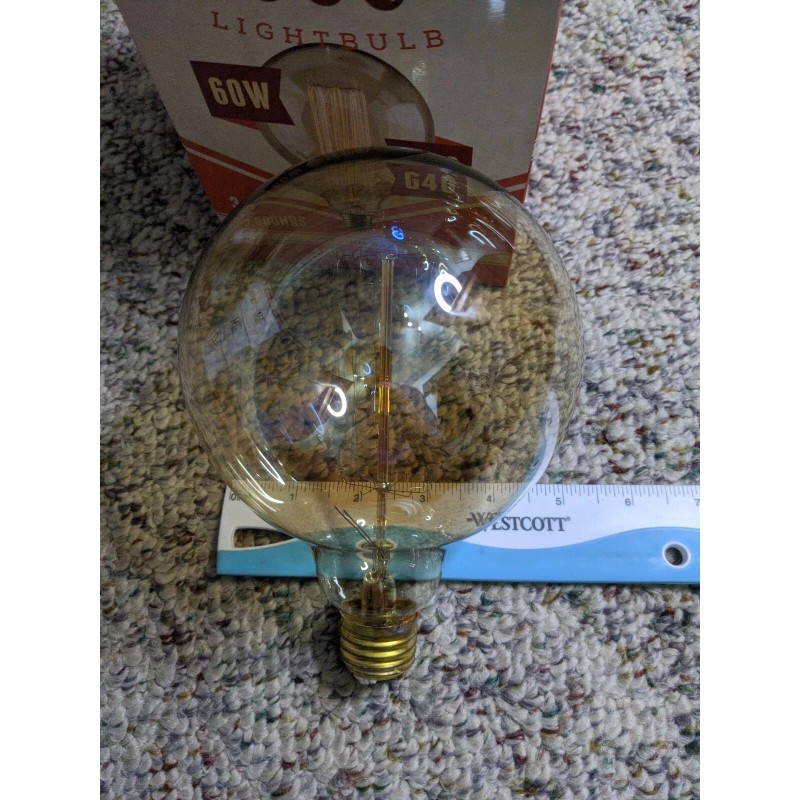 Luminance L5168 Vintage Edison Filament 60 Watt Light Bulb