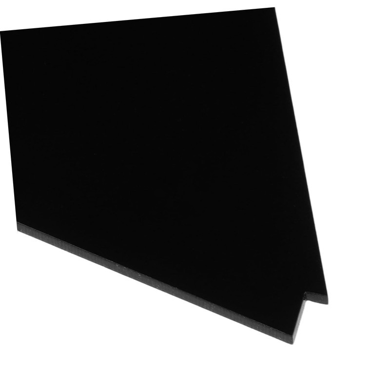 KONTONTY Snowboard Waxing Scraper Tool Acrylic Material Maintenance Kit for