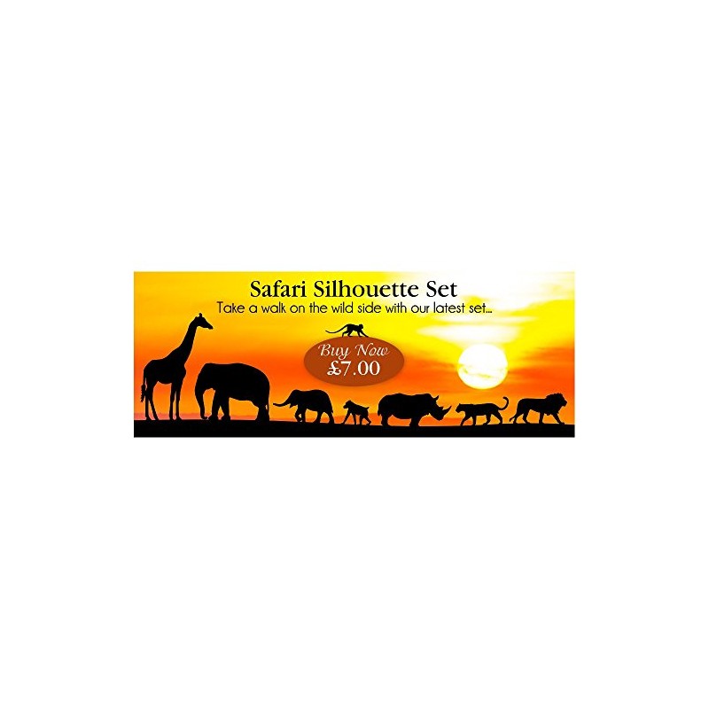 Patchwork Cutters - Safari Silhouette Set