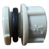 Bayusa Kit Brida Contenedor Agua De 1/2 Pulgada C/llave 1/4
