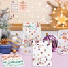 Pack of 40 Gift Bags with 48 Stickers, 19 x