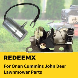 REDEEMX 160-1183 Point and Condenser Ignition Kit for Onan Cummins John Deer Lawnmower Parts Rep OEM 160-1183 312-0246