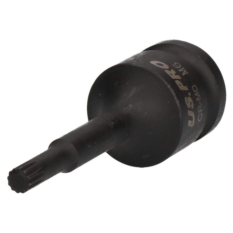 M6 x 78mm Spline Bit Triple Square Impacted Extra Long